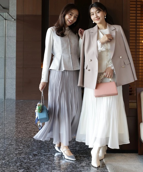 JUSGLITTY（ジャスグリッティー）の「スプリングジャンスカワンピース（ワンピース・レディース・ホワイト・2/1/0）」の15枚目の写真