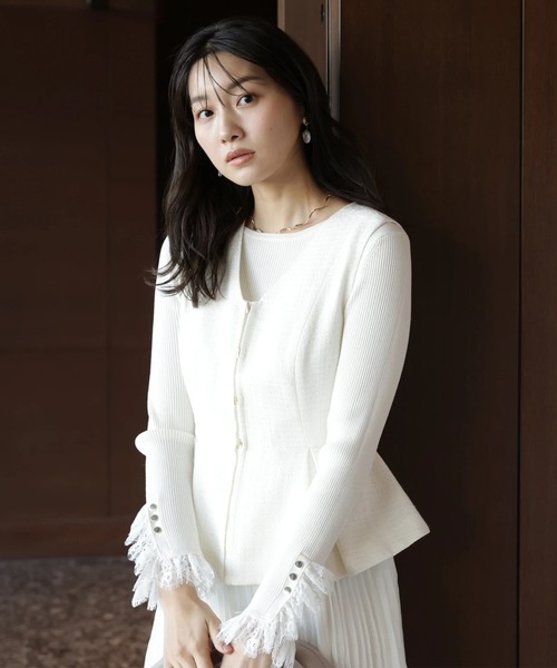 JUSGLITTY（ジャスグリッティー）の「スプリングジャンスカワンピース（ワンピース・レディース・ホワイト・2/1/0）」の17枚目の写真