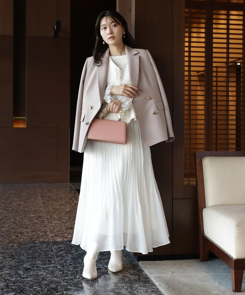 JUSGLITTY（ジャスグリッティー）の「スプリングジャンスカワンピース（ワンピース・レディース・ホワイト・2/1/0）」の20枚目の写真