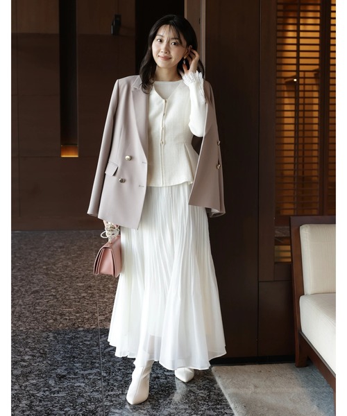 JUSGLITTY（ジャスグリッティー）の「スプリングジャンスカワンピース（ワンピース・レディース・ホワイト・2/1/0）」の21枚目の写真