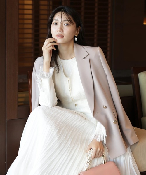 JUSGLITTY（ジャスグリッティー）の「スプリングジャンスカワンピース（ワンピース・レディース・ホワイト・2/1/0）」の22枚目の写真