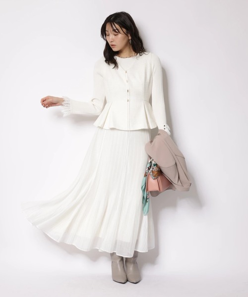 JUSGLITTY（ジャスグリッティー）の「スプリングジャンスカワンピース（ワンピース・レディース・ホワイト・2/1/0）」の7枚目の写真