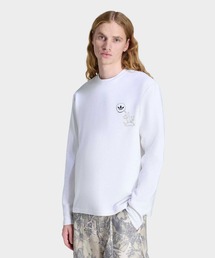 adidas | WHITE WAFFLE LS / ロンT / アディダスオリジナルス adidas Originals(Tシャツ/カットソー)