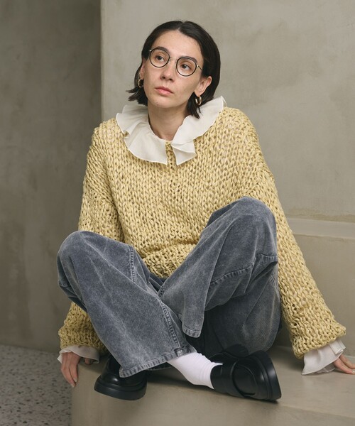 BEAUTY&YOUTH UNITED ARROWS（ビューティーアンドユースユナイテッドアローズ）の「オーバーダイ コーデュロイ ５ポケットパンツ（その他パンツ・レディース・グレー系/ベージュ・M/S/XS）」の8枚目の写真