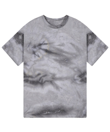 DIIFF（ディフ）の「エッセンシャルタイダイ半袖Tシャツ[ダークグレー]（Tシャツ/カットソー）」
