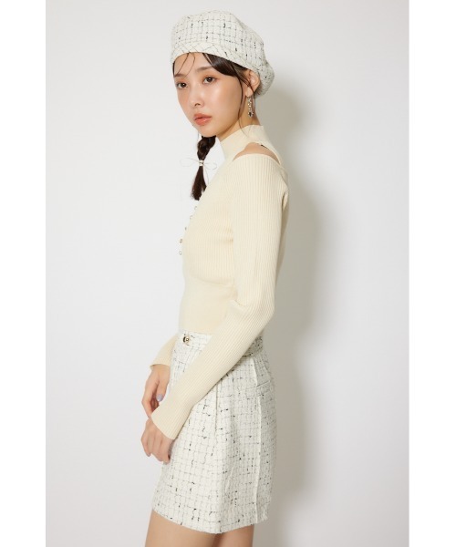 rienda(リエンダ)の「レイヤードニットトップス 春服(ニット/セーター・レディース・ライトイエロー/ライトブルー/ライトブラック・FREE)」の20枚目の写真