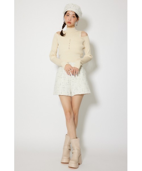 rienda(リエンダ)の「レイヤードニットトップス 春服(ニット/セーター・レディース・ライトイエロー/ライトブルー/ライトブラック・FREE)」の22枚目の写真