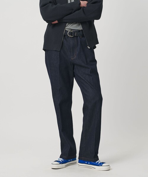 UNITED ARROWS(ユナイテッドアローズ)の「ハードツイスト アメリカントラウザース(デニムパンツ・メンズ・ネイビー・L/M/XL/S)」の2枚目の写真