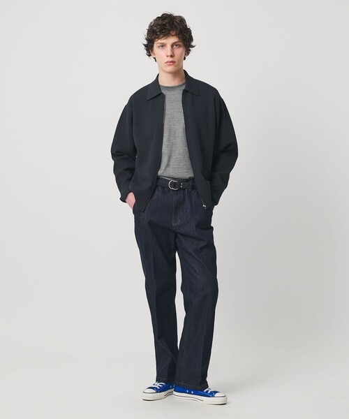 UNITED ARROWS(ユナイテッドアローズ)の「ハードツイスト アメリカントラウザース(デニムパンツ・メンズ・ネイビー・L/M/XL/S)」の3枚目の写真