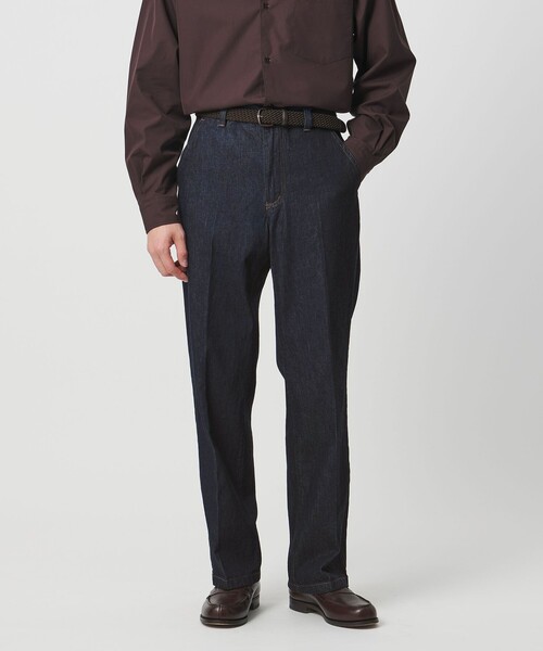 UNITED ARROWS(ユナイテッドアローズ)の「ハードツイスト アメリカントラウザース(デニムパンツ・メンズ・ネイビー・L/M/XL/S)」の4枚目の写真