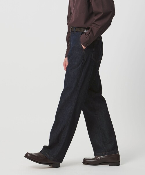 UNITED ARROWS(ユナイテッドアローズ)の「ハードツイスト アメリカントラウザース(デニムパンツ・メンズ・ネイビー・L/M/XL/S)」の5枚目の写真
