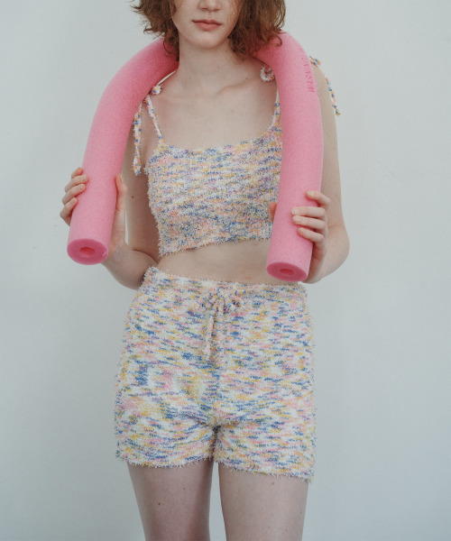 FUN FROM FUN(ファンフロムファン)の「TAFFY CANDY SHORTS, PINK MARBLE(その他パンツ・レディース・その他・ONE SIZE)」の2枚目の写真