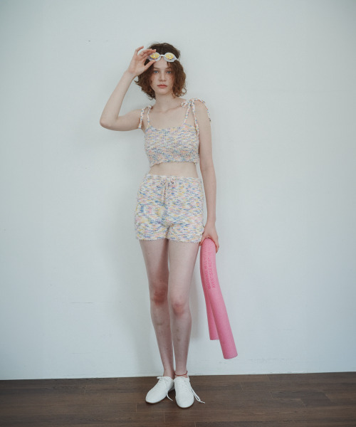 FUN FROM FUN(ファンフロムファン)の「TAFFY CANDY SHORTS, PINK MARBLE(その他パンツ・レディース・その他・ONE SIZE)」の3枚目の写真