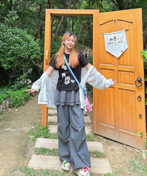 ambler(エムブラー)の「AMB ANGEL チェックパッチ 半袖Tシャツ AS1225 (ホワイト)(Tシャツ/カットソー・レディース・その他・FREE/S/M)」の17枚目の写真