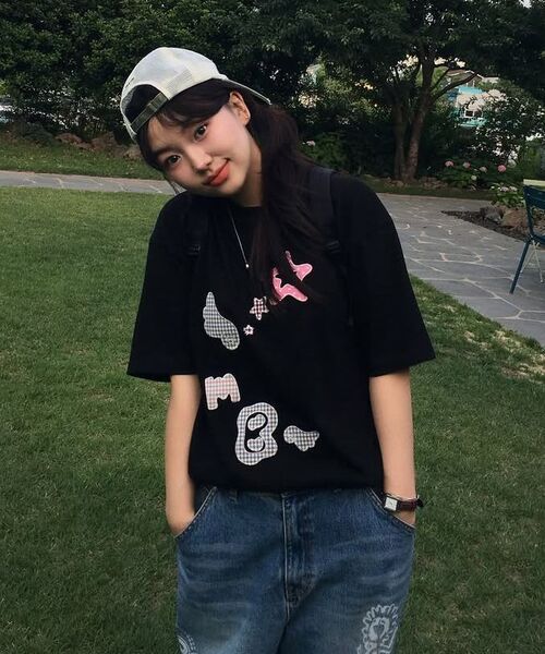 ambler(エムブラー)の「AMB ANGEL チェックパッチ 半袖Tシャツ AS1225 (ホワイト)(Tシャツ/カットソー・レディース・その他・FREE/S/M)」の13枚目の写真