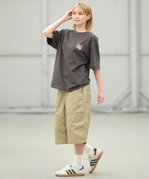 Dickies(ディッキーズ)の「【ムラサキスポーツ限定】Dickies/ディッキーズ ハーフパンツ ショートパンツ ダブルニー バギーショーツ ワイドシルエット DY0003(その他パンツ・レディース・オリーブ/ブラック/ホワイト/カーキブラウン・L/M)」の21枚目の写真