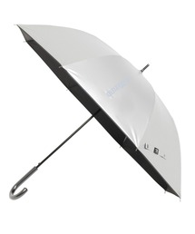 MIZUNO（ミズノ　）の「【WEB限定】遮光100％ 遮熱 晴雨兼用 日傘 長傘 大寸 パイピング ビッグロゴ（長傘）」