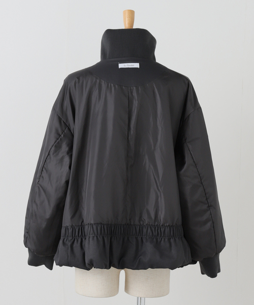 La TOTALITE（ラトータリテ）の「【洗える】中綿バルーンブルゾン（ブルゾン・レディース・ホワイト/チャコールグレー・FREE）」の21枚目の写真