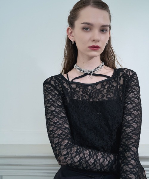 HARE（ハレ）の「チェーンデザインチョーカー(HARE)（チョーカー・レディース・シルバー・FREE）」の9枚目の写真