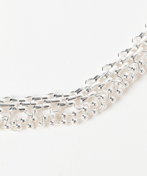 HARE（ハレ）の「チェーンデザインチョーカー(HARE)（チョーカー・レディース・シルバー・FREE）」の8枚目の写真