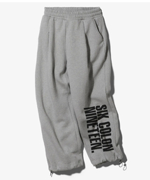 FANSHOW（ファンショー）の「ボールドSCNストリングワンタックフリースライニングパンツ - メランジ（スウェットパンツ）」