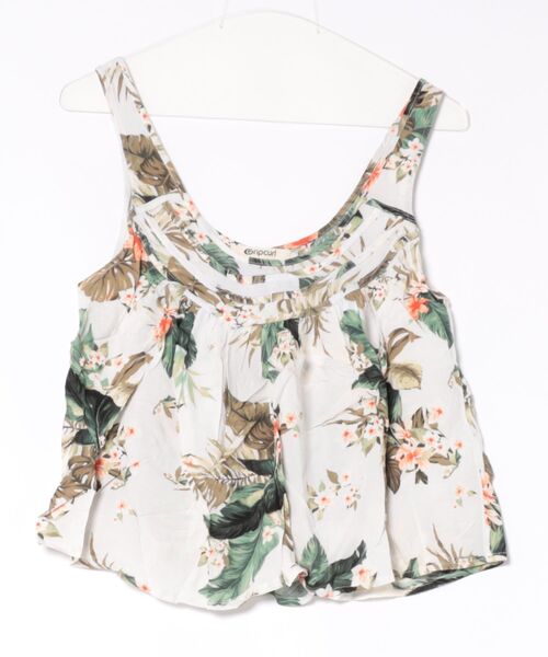 rip curl(リップカール)の「【RIPCURL(リップカール)】ON THE COAST CAMI/ボタニカル柄 キャミソール(キャミソール・レディース・ナチュラル・SMALL/X-SMALL)」の3枚目の写真