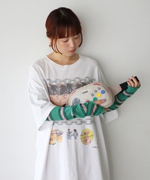 KIVISDOU（キビスドウ）の「マルチボーダー ＵＶカット アームカバー（アームカバー）」