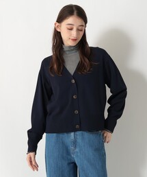 Afternoon Tea | トリプルケアVネックカーディガン(カーディガン/ボレロ)