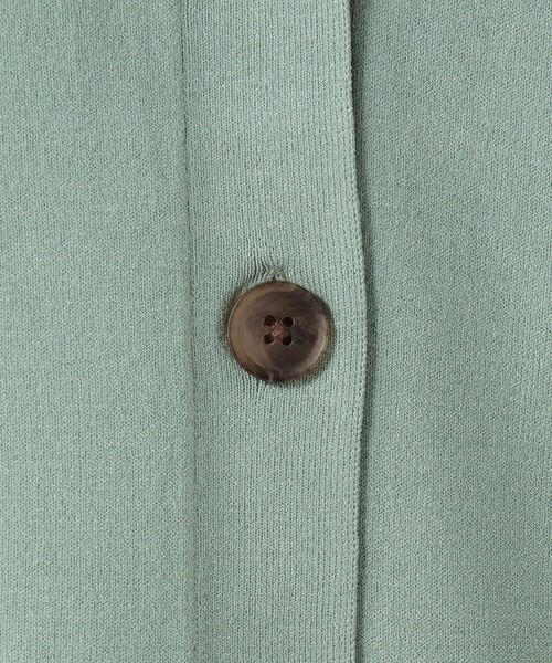 Afternoon Tea（アフタヌーンティー）の「トリプルケアVネックカーディガン（カーディガン/ボレロ・レディース・ネイビー/ライトグレー/グリーン・MEDIUM）」の8枚目の写真