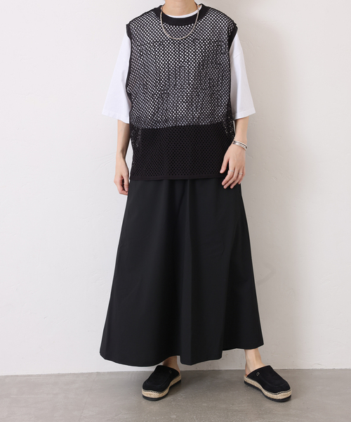 JOURNAL STANDARD LUXE（ジャーナルスタンダード　ラックス）の「《追加》TRトロ スカート（スカート・レディース・ブラック・FREE）」の10枚目の写真