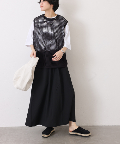 JOURNAL STANDARD LUXE（ジャーナルスタンダード　ラックス）の「《追加》TRトロ スカート（スカート・レディース・ブラック・FREE）」の12枚目の写真