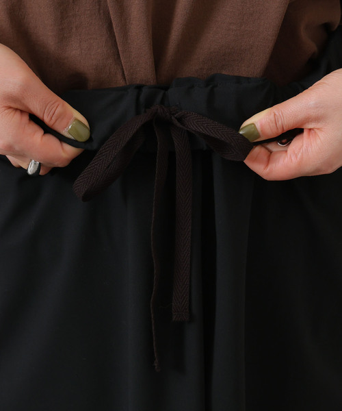 JOURNAL STANDARD LUXE（ジャーナルスタンダード　ラックス）の「《追加》TRトロ スカート（スカート・レディース・ブラック・FREE）」の6枚目の写真