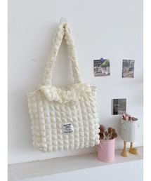 Bling Leads（ブリングリーズ）の「【Bls】【ZA】【Bling Leads】ポップコーン柄　キルティングショルダーバッグ（ショルダーバッグ）」