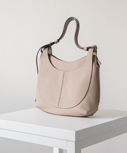 LORISTELLA(ロリステッラ)の「【LORISTELLA】ソフトレザーデイリー2WAYバッグ(Q66427)(トートバッグ・レディース・グレー・ALL)」の1枚目の写真