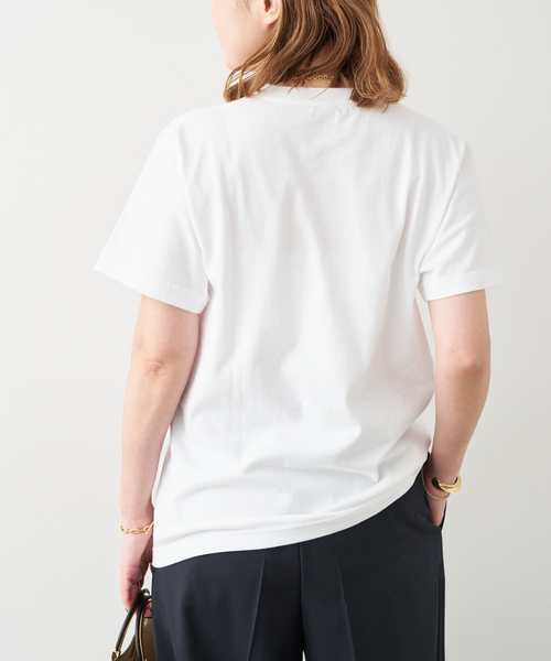 Deuxieme Classe（ドゥーズィエムクラス）の「CITY OF NYC Tシャツ（Tシャツ/カットソー・レディース・ネイビー/ホワイト・FREE）」の8枚目の写真