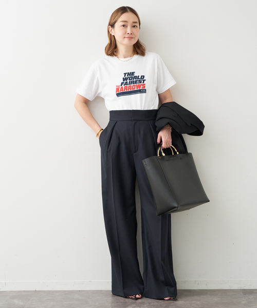 Deuxieme Classe（ドゥーズィエムクラス）の「CITY OF NYC Tシャツ（Tシャツ/カットソー・レディース・ネイビー/ホワイト・FREE）」の9枚目の写真