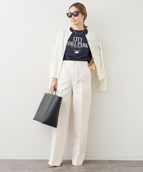 Deuxieme Classe（ドゥーズィエムクラス）の「CITY OF NYC Tシャツ（Tシャツ/カットソー・レディース・ネイビー/ホワイト・FREE）」の20枚目の写真