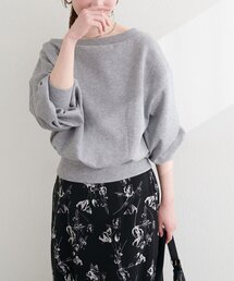 natural couture | オフショルスウェットプルオーバー(スウェット)