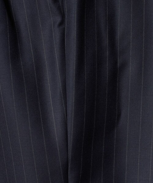 Caruso（カルーゾ）の「＜CARUSO＞ストライプ ワイド 2プリーツ スラックス（スラックス・メンズ・ネイビー・46）」の8枚目の写真
