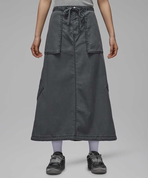 JORDAN BRAND(ジョーダンブランド)の「ジョーダン シカゴ ウィメンズ パラシュート スカート / Jordan Chicago Women's Parachute Skirt IF1048-010 Black(スカート・レディース・ブラック・S/M/L/XL/XS)」の5枚目の写真