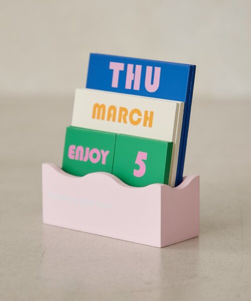 SAHIR（サヒール）の「【SAHIR サヒール】perpetual calendar（インテリア雑貨・レディース・ピンク・0）」の8枚目の写真