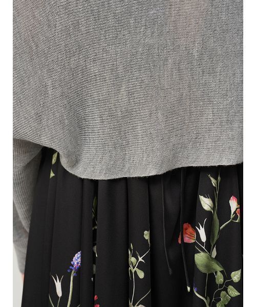 SNIDEL（スナイデル）の「シアーボレロカーディガン（カーディガン/ボレロ・レディース・アイボリー/グレー/イエロー・F）」の5枚目の写真