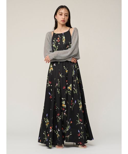 SNIDEL（スナイデル）の「シアーボレロカーディガン（カーディガン/ボレロ・レディース・アイボリー/グレー/イエロー・F）」の6枚目の写真