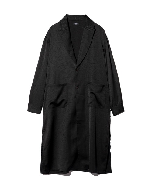glamb（グラム）の「Extra Long Gown Shirt / エクストラロングシャツ（シャツ/ブラウス・メンズ・ブラック/イエロー・S/M/L）」の3枚目の写真