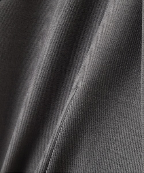 JILL by JILL STUART(ジルバイジルスチュアート)の「セットアップ対応ドライタッチフリルヘムジャケット(テーラードジャケット・レディース・モカ/ベージュ/グレー・FREE)」の9枚目の写真