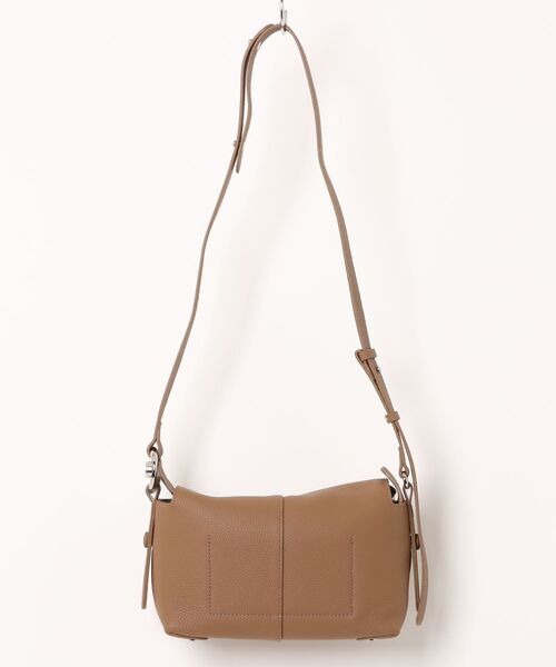 NiiNa(ニーナ)の「【 NiiNa / ニーナ 】高品質レザースクエアシルエットショルダーバッグ(長さ調整可能)(ショルダーバッグ・レディース・ホワイト/ブラウン/ダークブラウン/ブラック・FREE)」の8枚目の写真