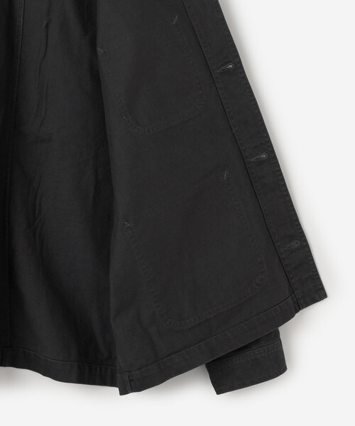 DANTON（ダントン）の「DANTON | ドリル カラーレスジャケット MEN（ノーカラージャケット・メンズ・ブラック・42/40）」の14枚目の写真