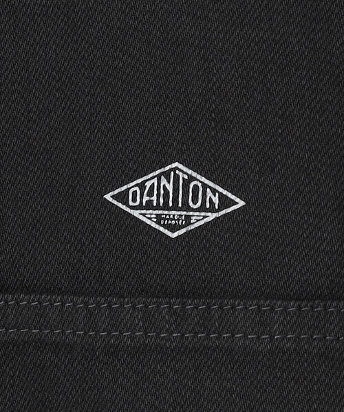 DANTON（ダントン）の「DANTON | ドリル カラーレスジャケット MEN（ノーカラージャケット・メンズ・ブラック・42/40）」の12枚目の写真