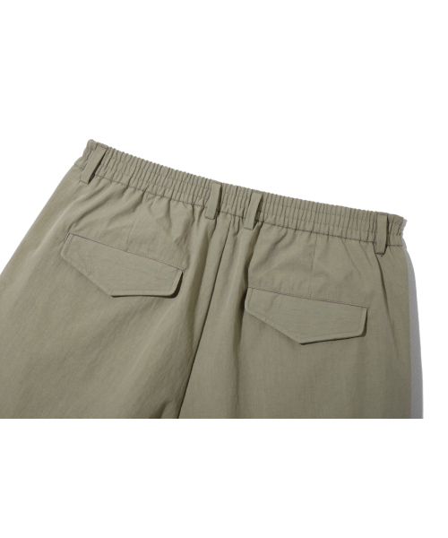 BASEMOMENT(ベースモーメント)の「CN ワイドパラシュートパンツ ライトカーキ(その他パンツ・メンズ・その他・MEDIUM/LARGE/X-LARGE)」の6枚目の写真