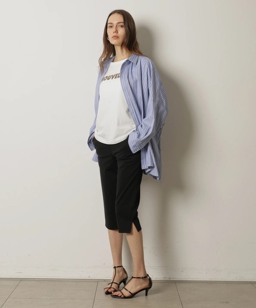 CADUNE（カデュネ）の「カプリパンツ（その他パンツ・レディース・ブラック・38/36）」の2枚目の写真